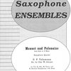 MENUET AND POLONAISE saxophone quartet (AATB) / kvartet pro saxofon