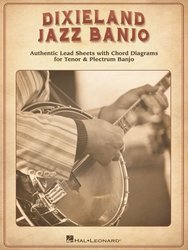 Dixieland Jazz Banjo / zpěv + akordové značky pro tenorové &amp; plectrum banjo