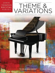 THEME &amp; VARIATIONS - 5 krásných aranžmá Johna Thompsona pro středně pokročilé klavíristy