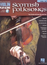 VIOLIN PLAY-ALONG 54 - SCOTTISH FOLKSONGS + Audio Online