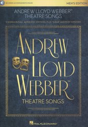 Andrew Lloyd Webber: Theatre Songs - Men + Audio Online / zpěv a klavír