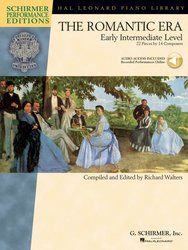 THE ROMANTIC ERA: Early Intermediate Level + Audio Online / sólo klavír