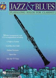 JAZZ &amp; BLUES - PLAY ALONG + Audio Online / klarinet
