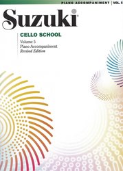 Suzuki Cello School 5 - klavírní doprovod