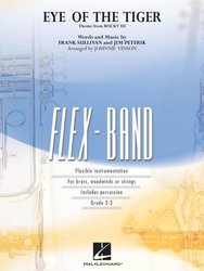 Hal Leonard Corporation FLEX-BAND -  Eye of the Tiger (grade 2-3) / partitura + party