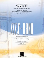Hal Leonard Corporation FLEX-BAND - SKYFALL (grade 2-3) - score&part