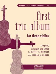 First Trio Album for Three Violins / První trio album pro troje housle