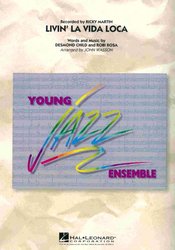LIVIN&apos; LA VIDA LOCA - Young Jazz Ensemble - grade 3