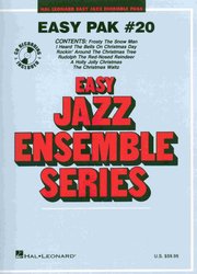 Hal Leonard Corporation EASY JAZZ BAND PAK 20 Christmas (grade 2) + Audio Online / partitu
