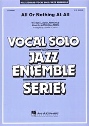 Hal Leonard Corporation All or Nothing At All - Vocal Solo with Jazz Ensemble - score&part