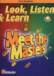 LOOK, LISTEN &amp; LEARN - Meet the Masters + Audio Online / tenorový saxofon a klavír