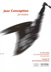 JAZZ CONCEPTION + CD / altový saxofon - 21 sólových etud pro jazzové frázování, interpretaci a improvizaci