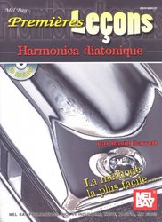 FIRST LESSONS - BLUES HARMONICA + CD (francouzské vydání)