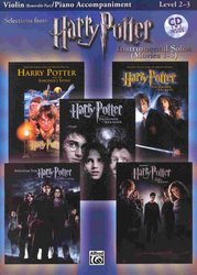 ALFRED PUBLISHING CO.,INC. HARRY POTTER - selections from movies 1-5 + CD / housle a klaví