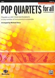 POP QUARTETS FOR ALL (Revised and Updated) level 1-4 // viola
