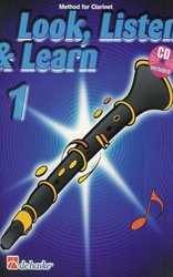 LOOK, LISTEN &amp; LEARN 1 + Audio Online / škola hry na klarinet