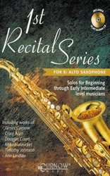 1st RECITAL SERIES + CD / alt saxofon - sólový sešit