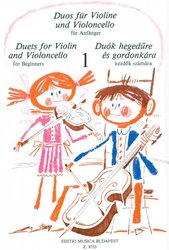 Duets for Violin and Violoncello 1 / dueta pro housle a violoncello
