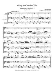 Grieg for Chamber Trio / příčná flétna, hoboj (klarinet) a fagot (violoncello)