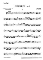 Baston: Concerto No.6 D major / zobcová flétna a klavír