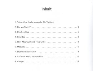 Fiedel Max 3 - Der große Auftritt / housle - klavírní doprovody