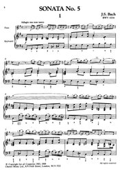 BACH: Šest Sonát pro příčnou flétnu a klavír 2 (Sonáty 4-6)