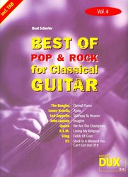 Best of Pop &amp; Rock for Classical Guitar 4 / kytara + tabulatura