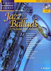 JAZZ BALLADS + Audio Online / tenorový saxofon a klavír