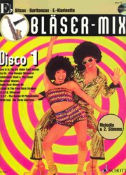 BLASER-MIX: DISCO 1 + CD - Eb instruments (solos or duets)