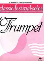 CLASSIC FESTIVAL SOLOS 1 / trumpeta (trubka) - klavírní doprovod