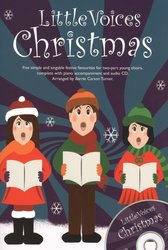 Little Voices - CHRISTMAS + Audio Online / 2-PARTS + piano/akordy