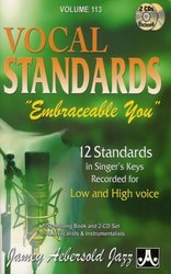 AEBERSOLD PLAY ALONG 113 - EMBRACEABLE YOU for Low &amp; High voice + 2 CD