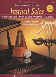 Standard of Excellence: Festival Solos 1 + CD / tenorový saxofon