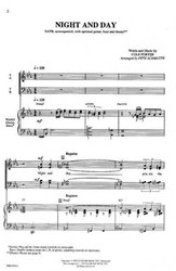 NIGHT AND DAY / SATB