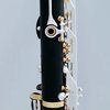 Ridenour Lyrique AureA - B klarinet 18/6, pozlacené sloupky, tělo hard rubber