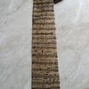 Kravata hedvábí Robin Ruth 446-D béžová s motivem menší notové osnovy