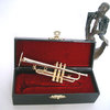Clarina Music Miniatur trompete gold + koffer