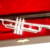 Clarina Music Miniatur trompete silber + koffer