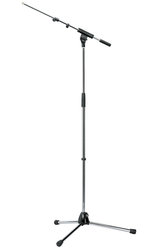 K&M 21080 mikrofonní stojan s ramenem, chrom