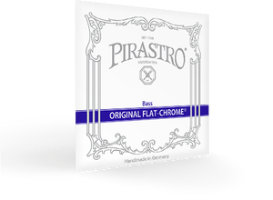 Pirastro Original Flat-Chrome sada strun pro kontrabas, orchestrální ladění