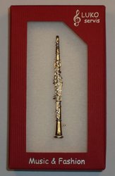 LUKO servis - Brož, klarinet, staro stříbro