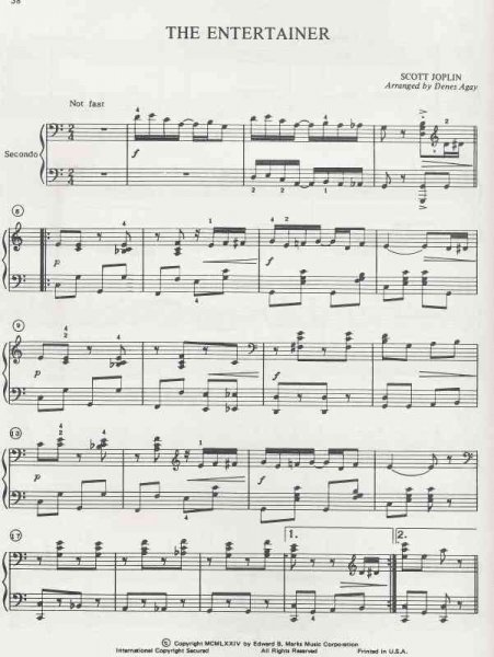 Hal Leonard Corporation SCOTT JOPLIN - RAGTIME CLASSICS FOR PIANO DUETS