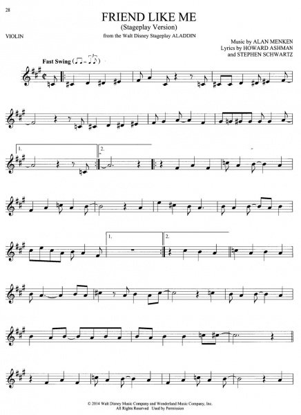 101 Broadway Songs for Violin / 101 muzikálových melodií pro housle