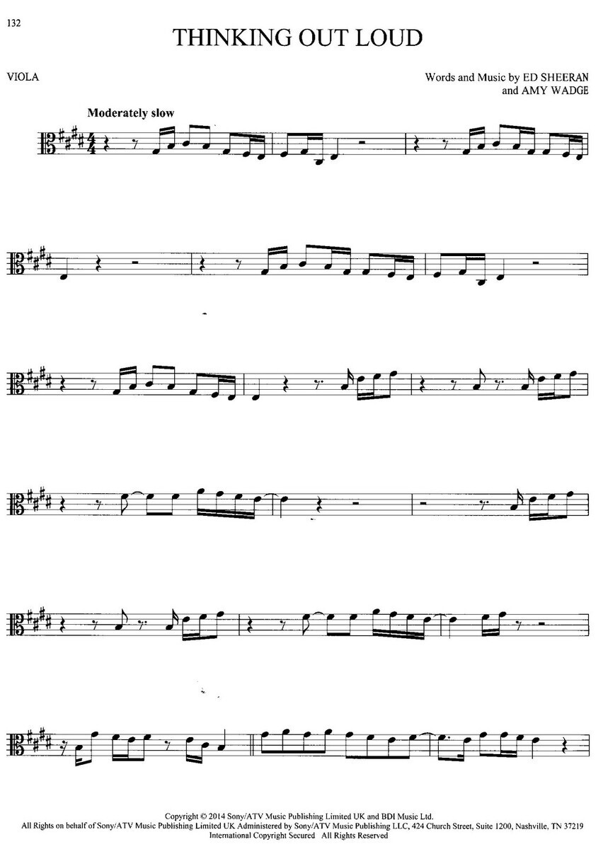 éxitos Musicales Viola 101 Hit Songs For Viola - Partituras Para