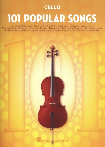 101 Popular Songs for Cello / violoncello
