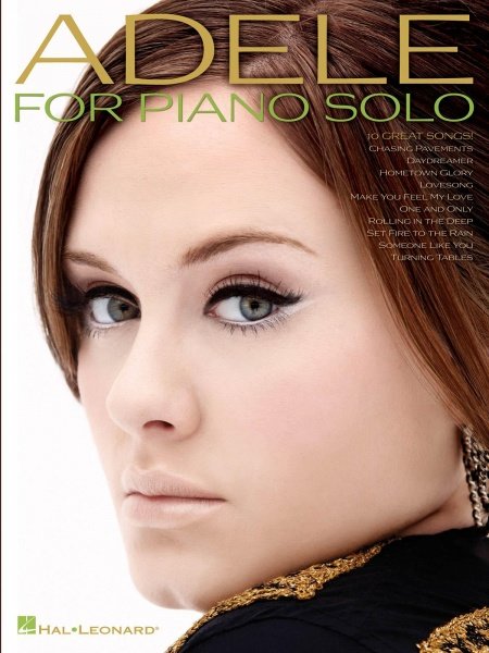 Hal Leonard Corporation ADELE for Piano Solo - 10 Great Songs