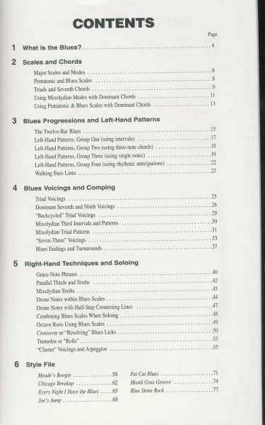 Hal Leonard Corporation BLUES PIANO + CD   the instructional book