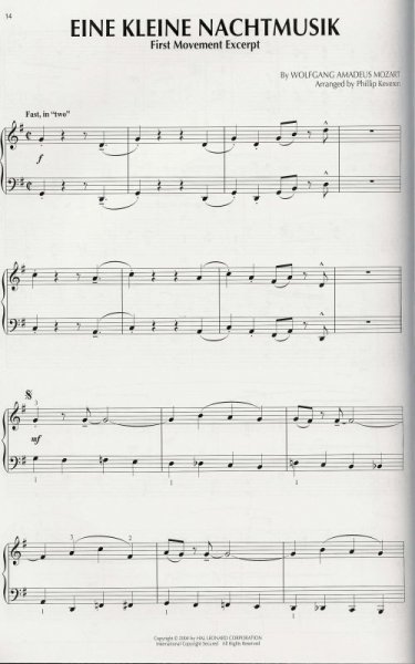 Hal Leonard Corporation CLASSICAL JAZZ - 15 skladeb klasické hudby v jazzovém aranžmá pro