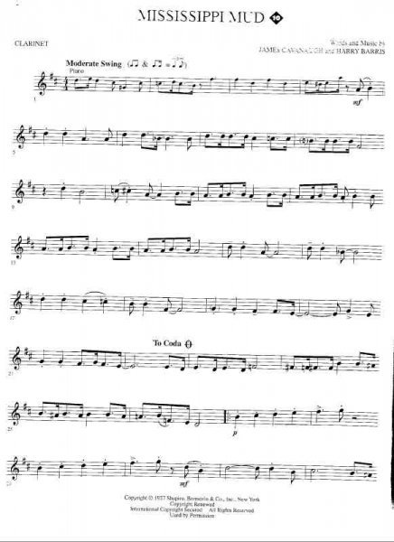 Hal Leonard Corporation DIXIELAND JAM  +  CD / klarinet