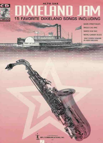 Hal Leonard Corporation DIXIELAND JAM  +  CD / alto saxofon